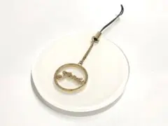 フェンディ FENDI ストラップ チャーム GP ゴールド イタリア製 高級