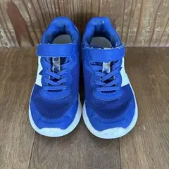 New Balance 18センチ　青 スニーカー マジックテープ付き