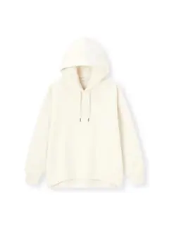 ジーユー　ヘビーウェイトスウェットオーバーサイズパーカ　ナチュラル　Mサイズ