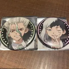 dr.stone プリンセスカフェ 特典 缶バッジ あさぎりゲン - メルカリ