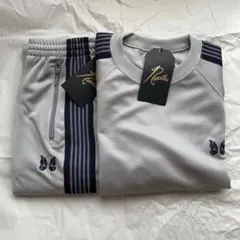 セットアップ グリーン ベージュ スウェット ニードルス ニードルズ 