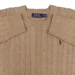 Polo Ralph Lauren ケーブルニットセーター ベージュ