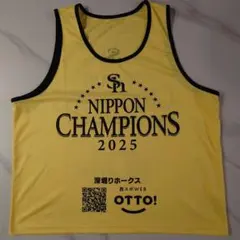 【2着セット】ソフトバンクホークス 優勝パレード スタッフ ユニフォーム ビブス