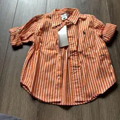 Ralph Lauren オレンジストライプシャツ 24M
