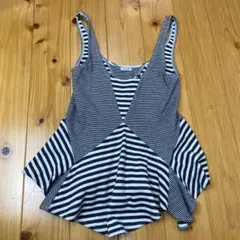 sass & bide ボーダー タンクトップ フレアのサムネイル