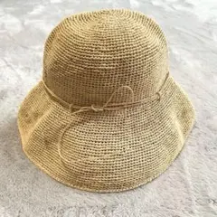 未使用級】ヘレンカミンスキー Provence12 麦わら帽子 天然ラフィア