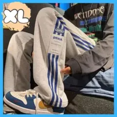 ジャージ サイドライン カジュアル ストリート 部屋着 男女兼用 スウェット