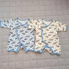 ベビー　コンビ　ロンパース　2枚セット　60 70