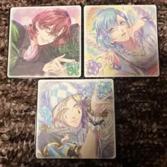 うたプリ タブナイ カルナイ 入場特典 イラストコースター 嶺二 藍 カミュ