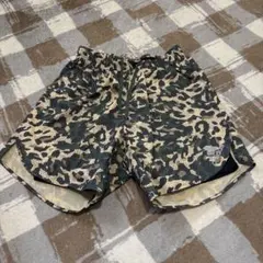adidas 迷彩柄　スポーツショートパンツ S