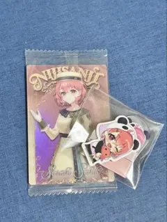 【値下げ出来ません】 にじさんじ 笹木咲 カード ステッカー 2点セット