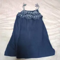 baby GAP ネイビー ノースリーブワンピース