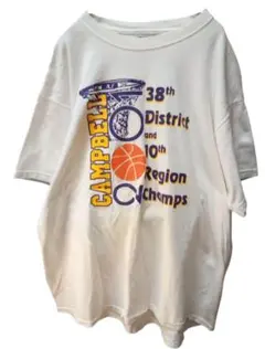 フルーツオブザルーム　バスケットボールプリント 半袖Tシャツ