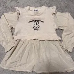 ミッフィー miffy キッズ トップス フリフリ チュニック