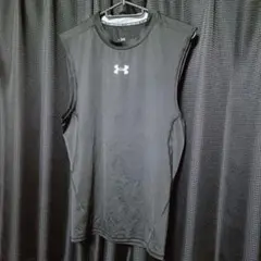 UNDER ARMOUR アンダーアーマー サイズLG 黒 ヒートギアアーマー