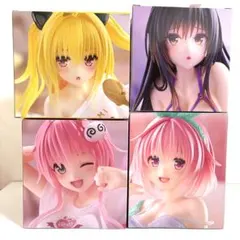 ToLOVEるダークネスDesktop Cute【4個セット】ララ/モモ/闇/唯
