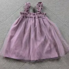 ベビー服 2wey 95cm ピンク チュール