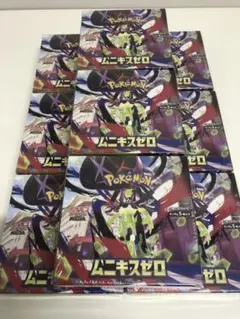 ポケモンカードゲーム ムニキスゼロ シュリンク付き9BOXセット