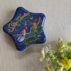 ピーターパン☆星型☆ディズニー☆ウエンディ☆空き缶☆キャンディ缶