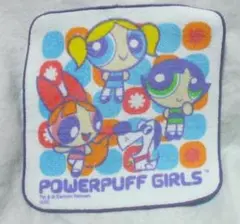 パワーパフガールズ The Powerpuff Girls青系ミニタオルハンカチ