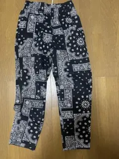 ペイズリー柄 ズボン