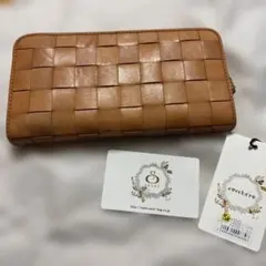 zucchero 47622 本革ギャルソン長財布 ブラウン 未使用 - メルカリ