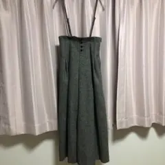 Apuweiser-riche サス付きタックフレアワイドパンツのサムネイル