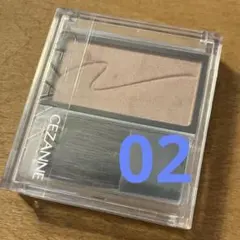セザンヌ　CEZANNE チークブラッシュ　02 シナモンブラウンのサムネイル
