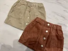 コーデュロイスカート　80㎝