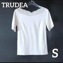 TRUDEA アイボリー　レーストップスのサムネイル