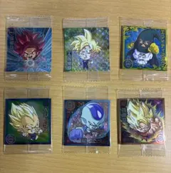 ドラゴンボール 超戦士シールウエハース ugr 6枚セット
