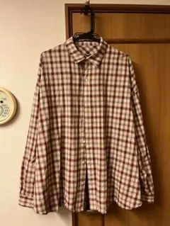 Kutir レトロチェックシャツ レッドのサムネイル