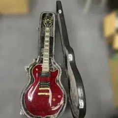 ESP トリプルネック エレキギター レッド - メルカリ