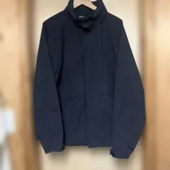 ユニクロ　ウインドプルーフスタンドブルゾン黒XL