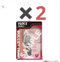 超特急　ユーキ REAL？　　ランダム ブリスターキーホルダー 2個セット