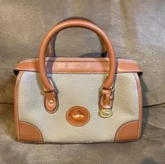 Dooney & Bourke 牛革ハンドバッグ　ミニボストンバッグ　オリーブ