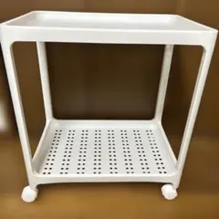 ◆◆オープンワゴンブラウンレザー キッチン＆ランドリーワゴン用アクセサリー