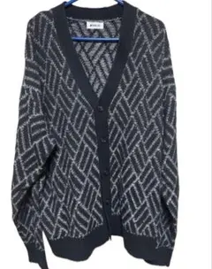 COLONY 2139 幾何学模様 カーディガン