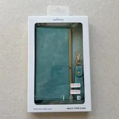 【新品未開封】サリスティ スエード ダイアリーケース ターコイズブルー sサイズ