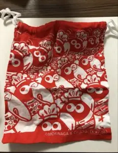 森永製菓　チョコボール　キョロちゃん　巾着 ガチャ