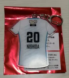 ユニフォームキーホルダー 3rd 白 ホワイト サントリーサンバーズ大阪