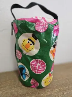 セサミストリート 筒型ポーチ バッグ