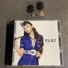 PLAY／安室奈美恵　※PLAY オリジナル ポリスバッジ・ステッカー、帯付き！