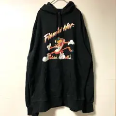 Flamin' Hot cheetos キャラクター パーカー L ブラック