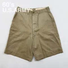 60's U.S.ARMY アメリカ軍 ミリタリーチノショーツ カットオフオフのサムネイル