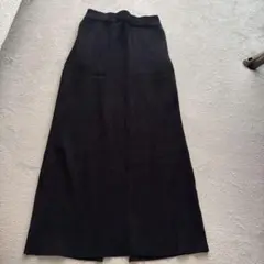 【セール】リブロングスカート