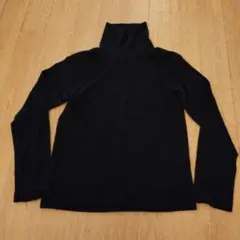 黒のタートルネック 130サイズ