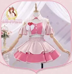 ウマ娘／めにしゅき♡ラッシュっしゅ！ピンクLサイズ／コスプレ衣装