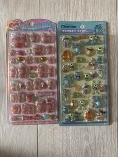 【正規品】ボンボンドロップシール モンスターズインク うるちゅる モンチッチ