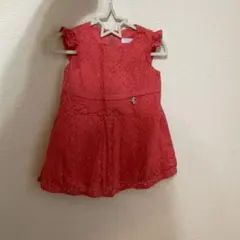 タンティーヌエショコラ　ワンピース90